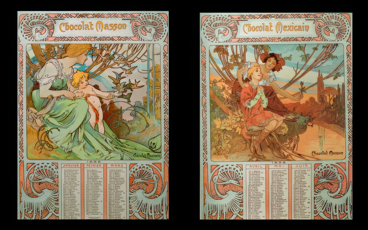 Czekolada Masson autorstwa Alphonse Mucha