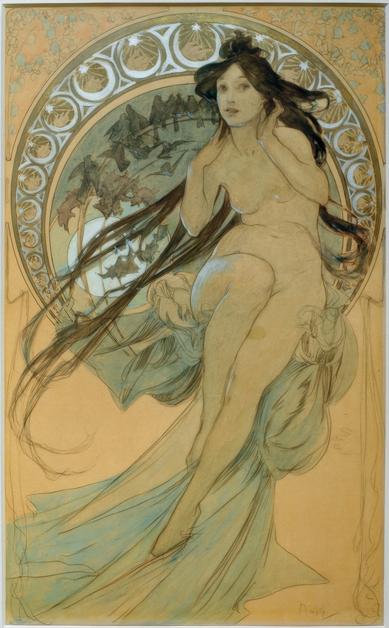 Muzyka autorstwa Alphonse Mucha