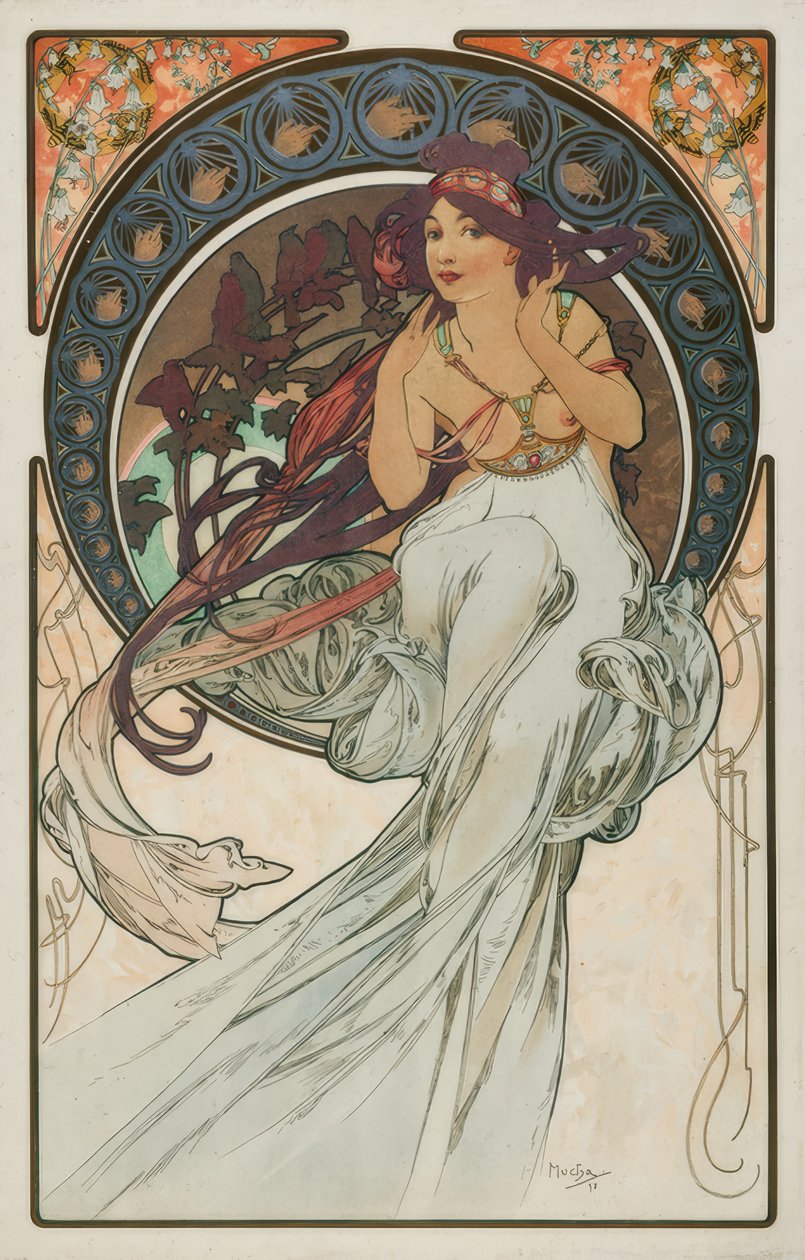 Muzyka autorstwa Alphonse Mucha