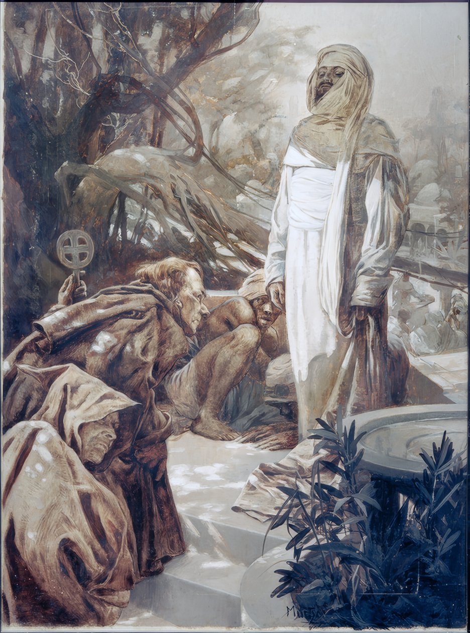 Historia Hiszpanii, ilustracja autorstwa Alphonse Mucha