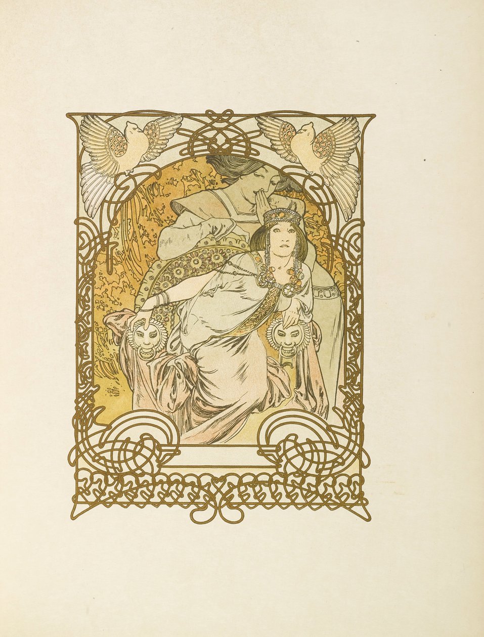 Ilsea, księżniczka Trypolisu autorstwa Roberta de Flers, 1897 autorstwa Alphonse Mucha