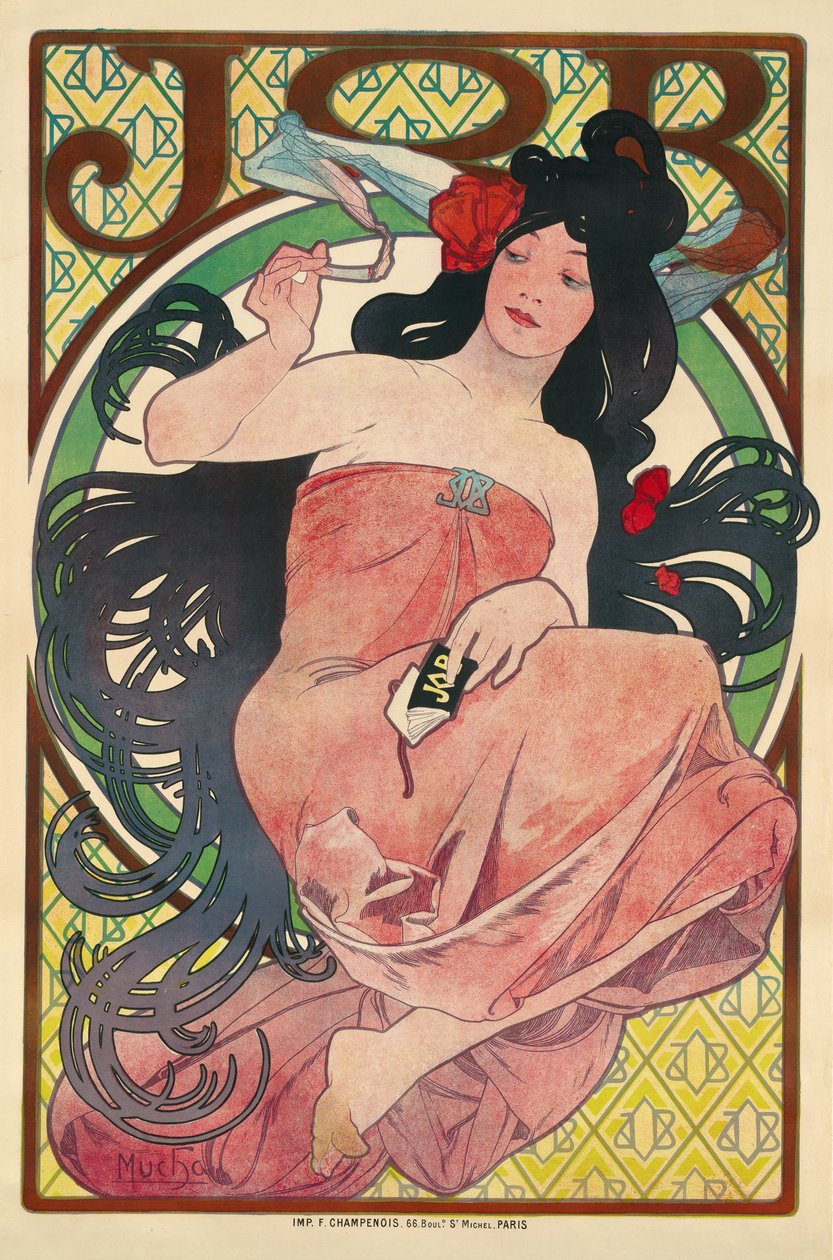 Stanowisko autorstwa Alphonse Mucha
