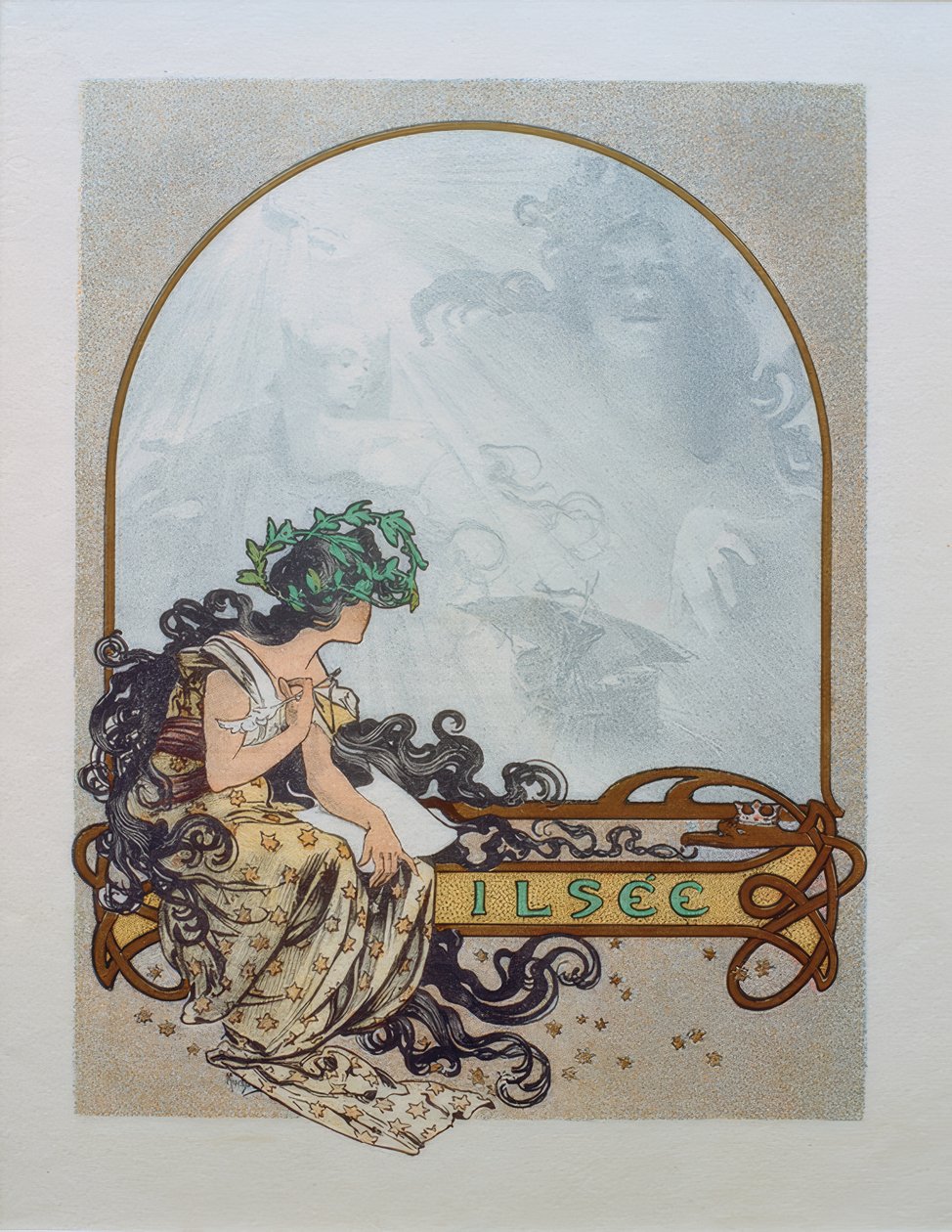 R. de Flers, Ilsee / Ill. v. Mucha autorstwa Alphonse Mucha