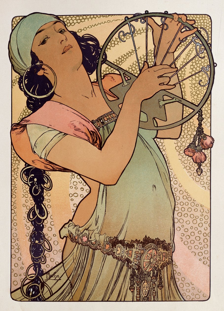 Salome, 1897. autorstwa Alphonse Mucha