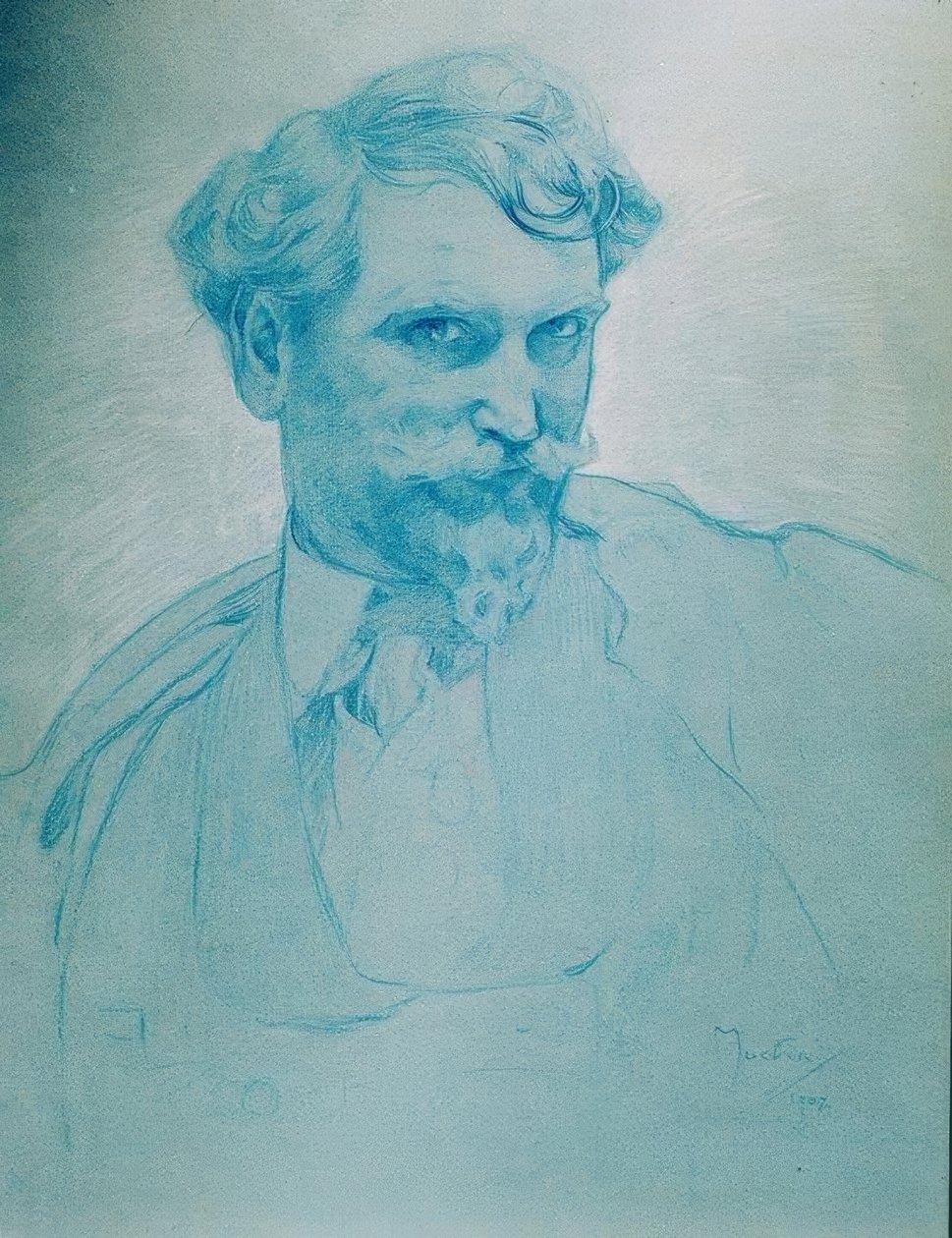 Autoportret autorstwa Alphonse Mucha