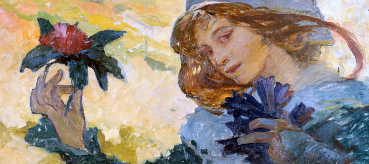 Bez tytułu, ok. 1880-1930 autorstwa Alphonse Mucha
