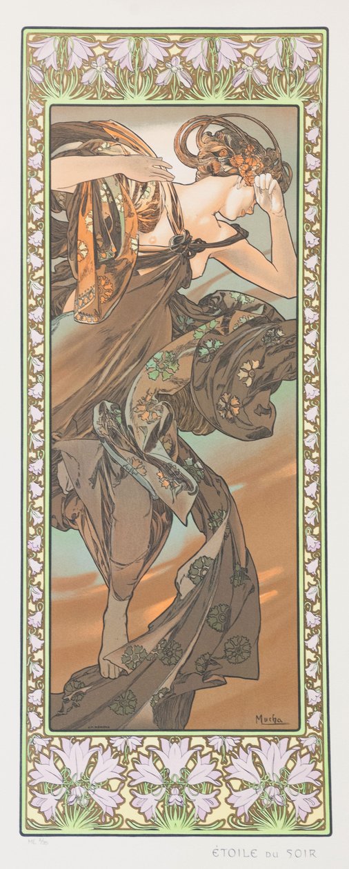 Gwiazda Wieczorna Gwiazda Wieczorna, 1902. autorstwa Alphonse Mucha