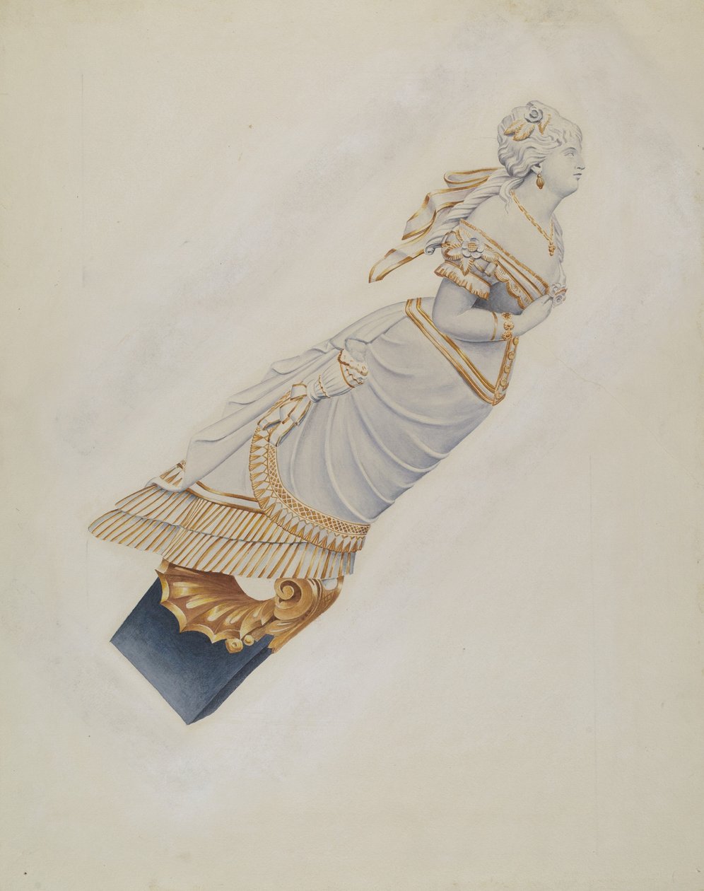 Figurant: „Belle of Bath” autorstwa Alton K. Skillin