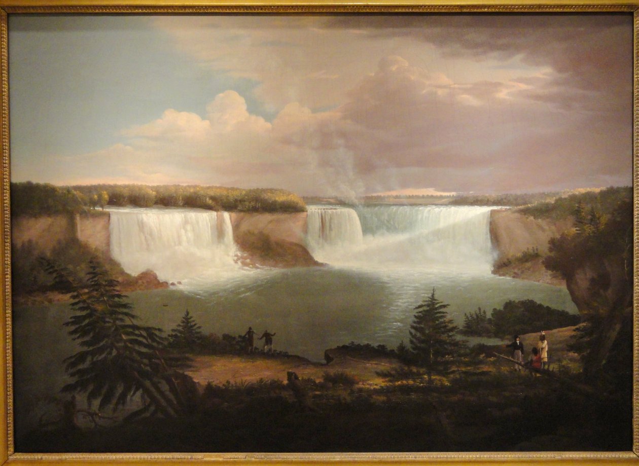 Ogólny widok wodospadów Niagara autorstwa Alvan Fisher