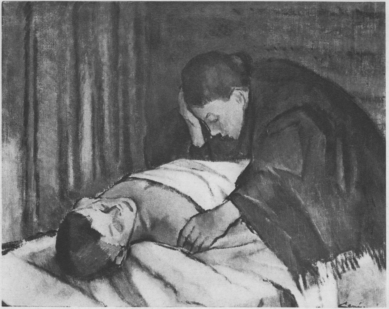 Pieta. Opis według źródeł angielskich: Pieta - używając ludzi z Finlandii.n autorstwa Alvar Cawén