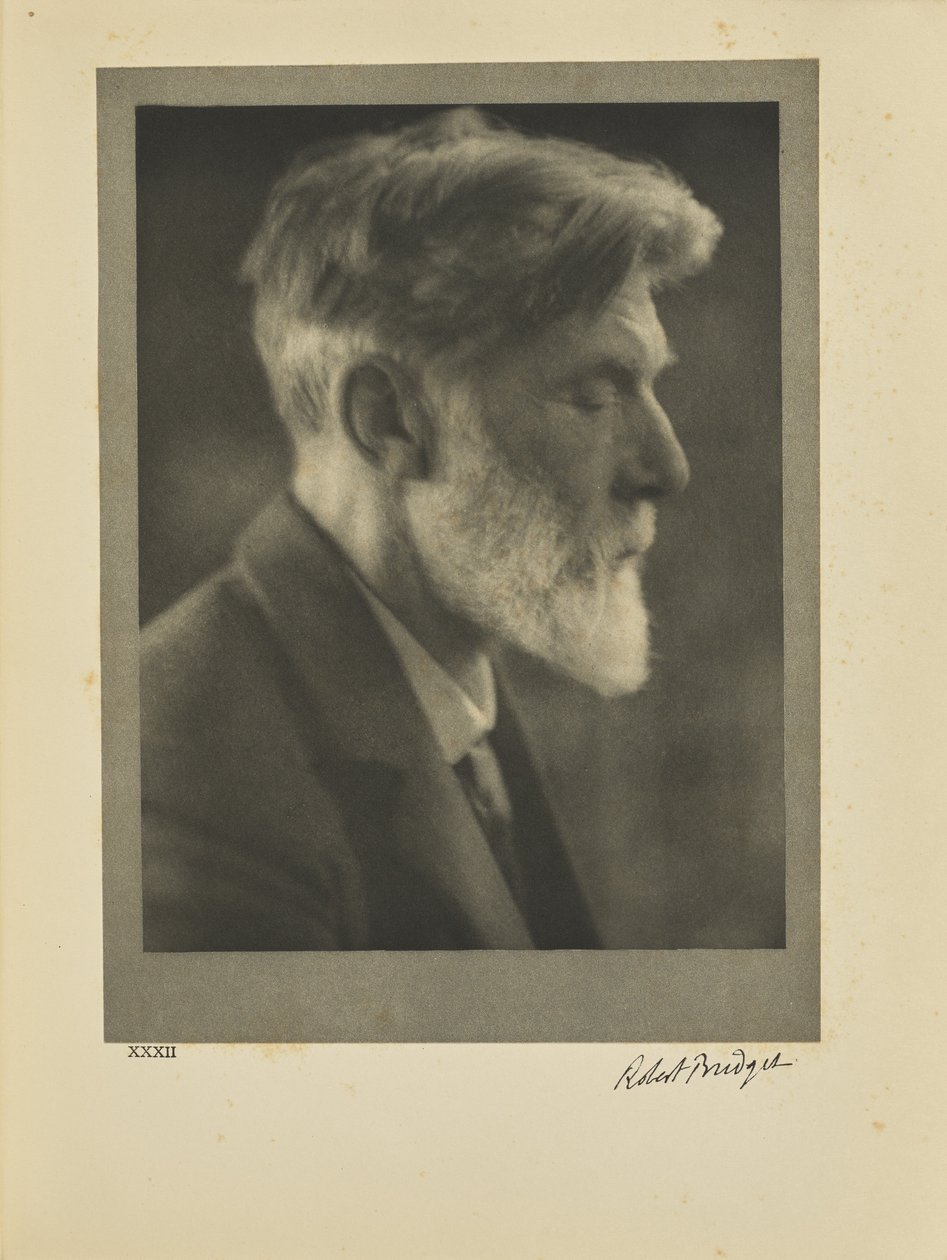 Robert Bridges autorstwa Alvin Langdon Coburn