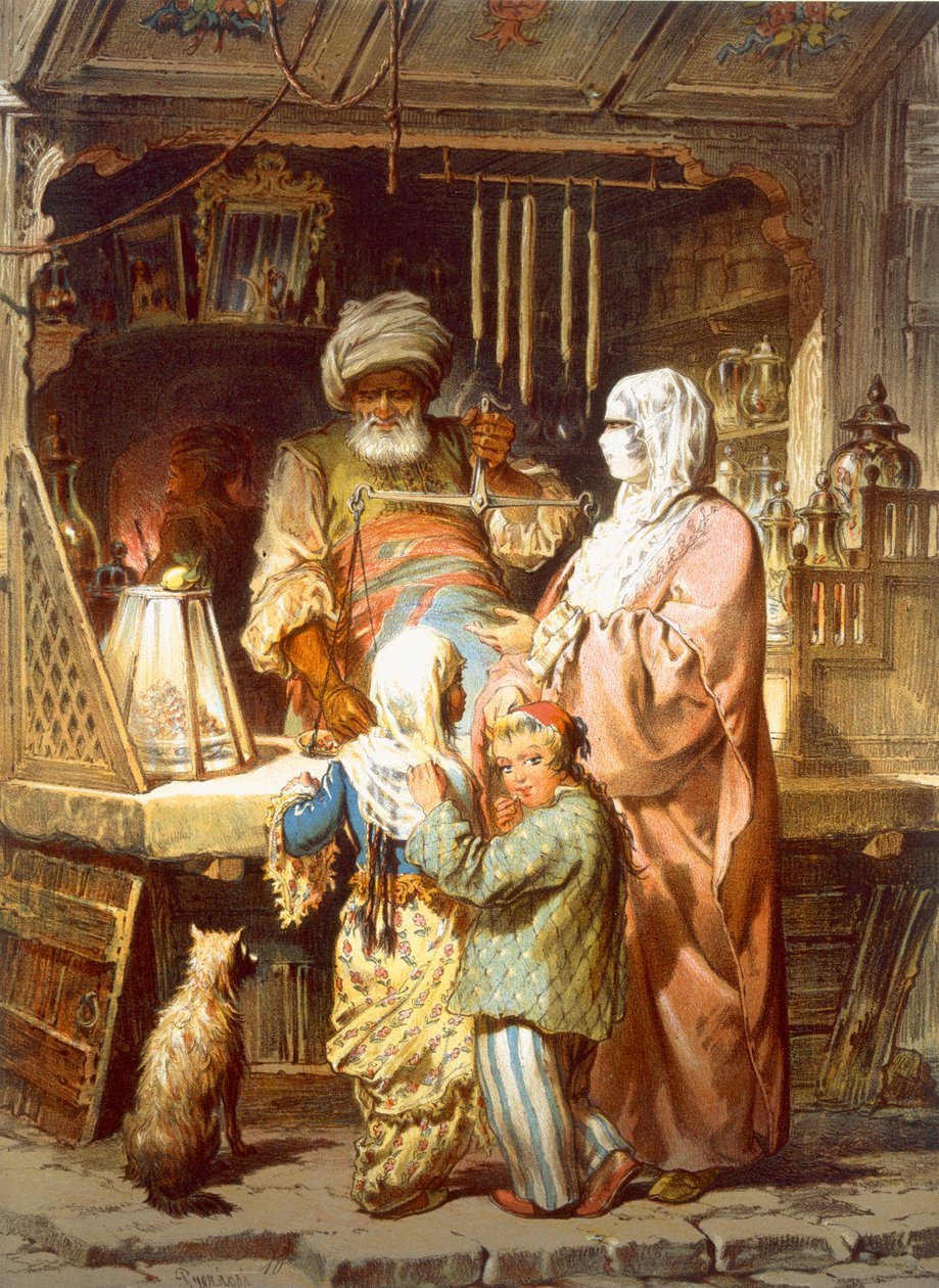 Cukiernik, 1865 autorstwa Amadeo Preziosi