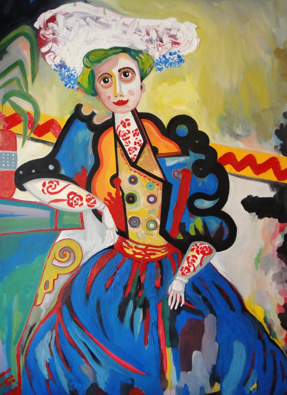 Kobieta autorstwa Amadeo de Souza Cardoso