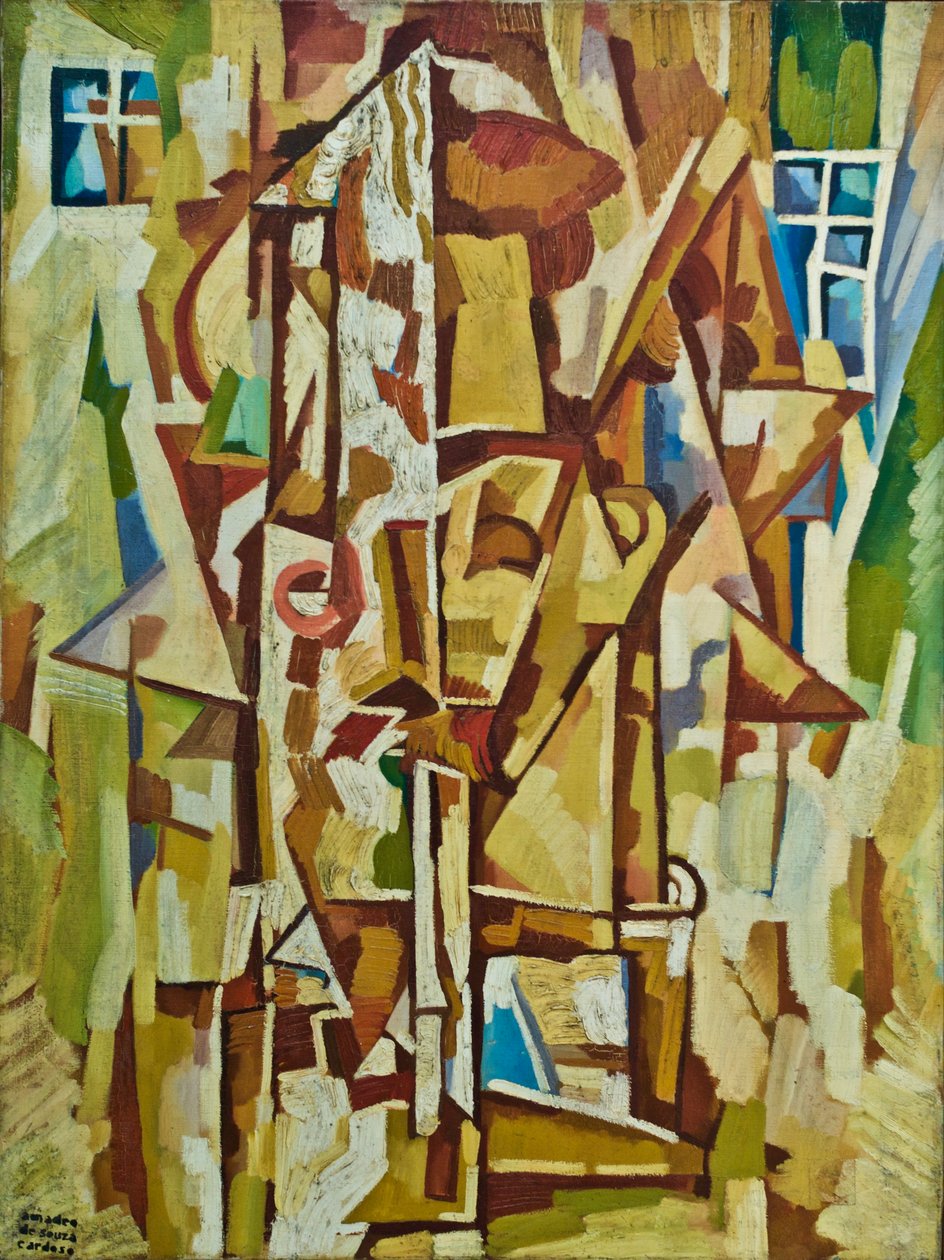 Palacz z papierosem autorstwa Amadeo de Souza Cardoso