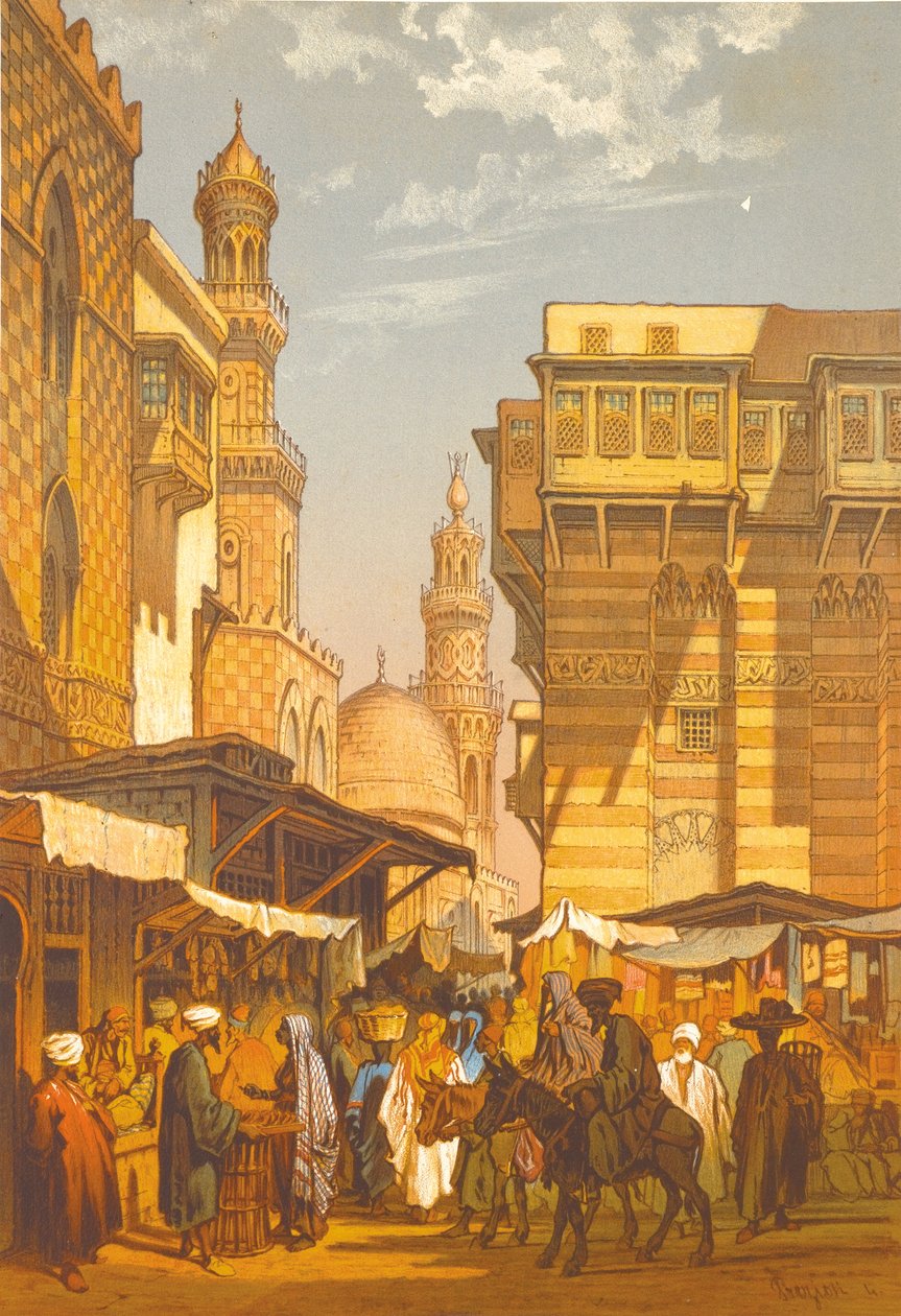 Pamiątka z Kairu, 1862 autorstwa Amadeo Preziosi