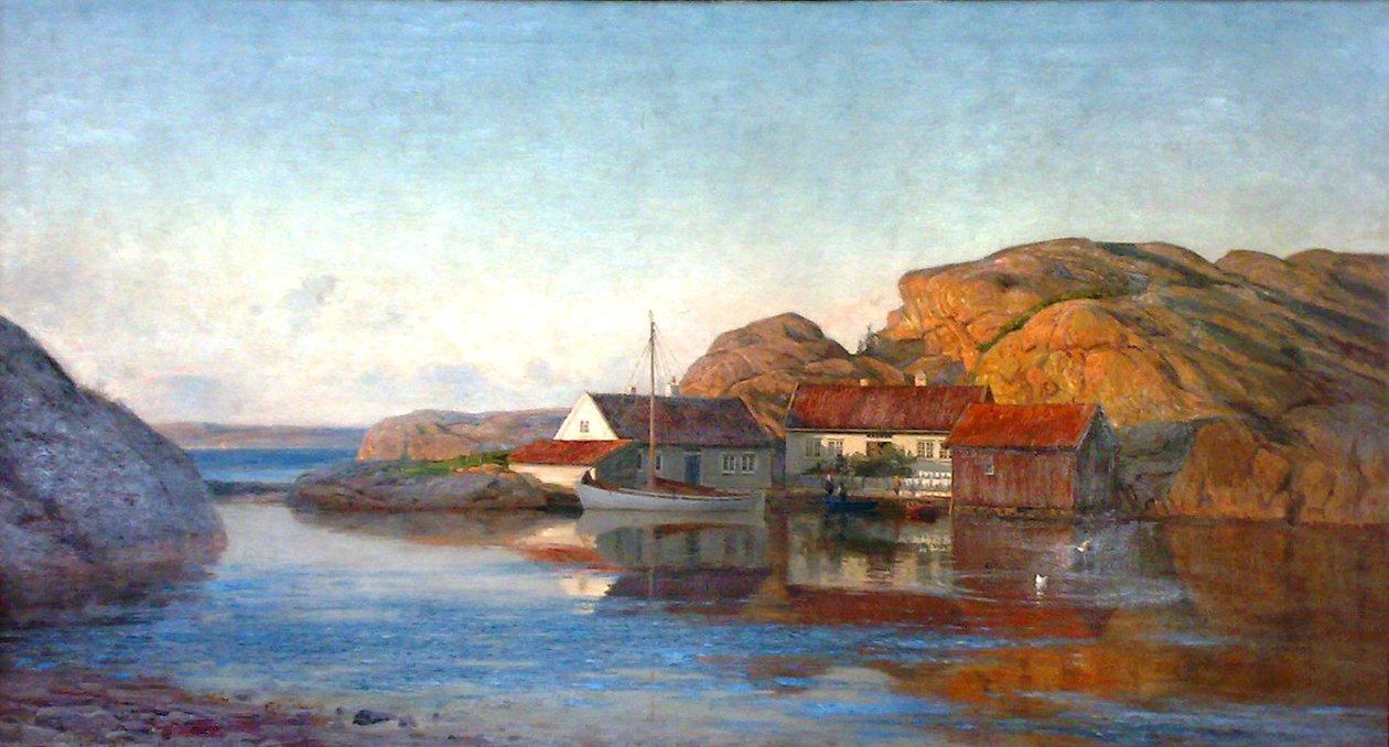 Krawędzie Hellesund autorstwa Amaldus Nielsen