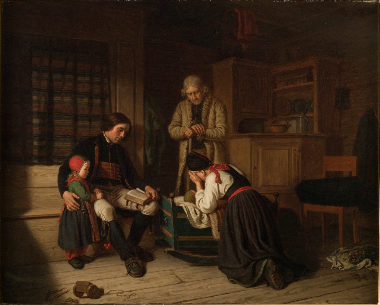 Ostatnie łóżko The Little One autorstwa Amalia Lindegren