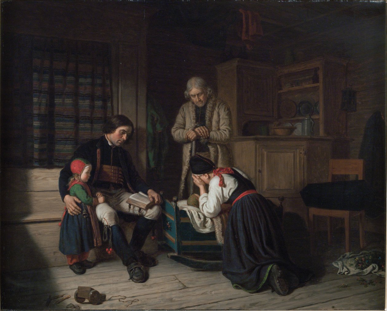 Ostatnie łóżko The Little One autorstwa Amalia Lindegren
