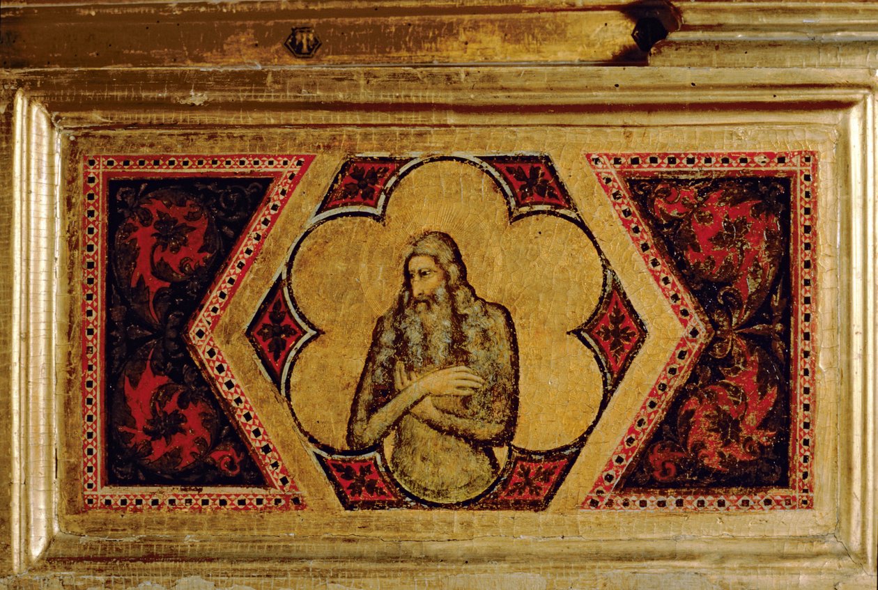 Poliptyk Koronacja Dziewicy (prawy skrajny predelli) (zob. także 65540-65550) autorstwa Ambrogio Bondone Giotto