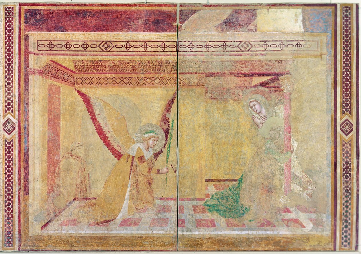 Zwiastowanie autorstwa Ambrogio Lorenzetti
