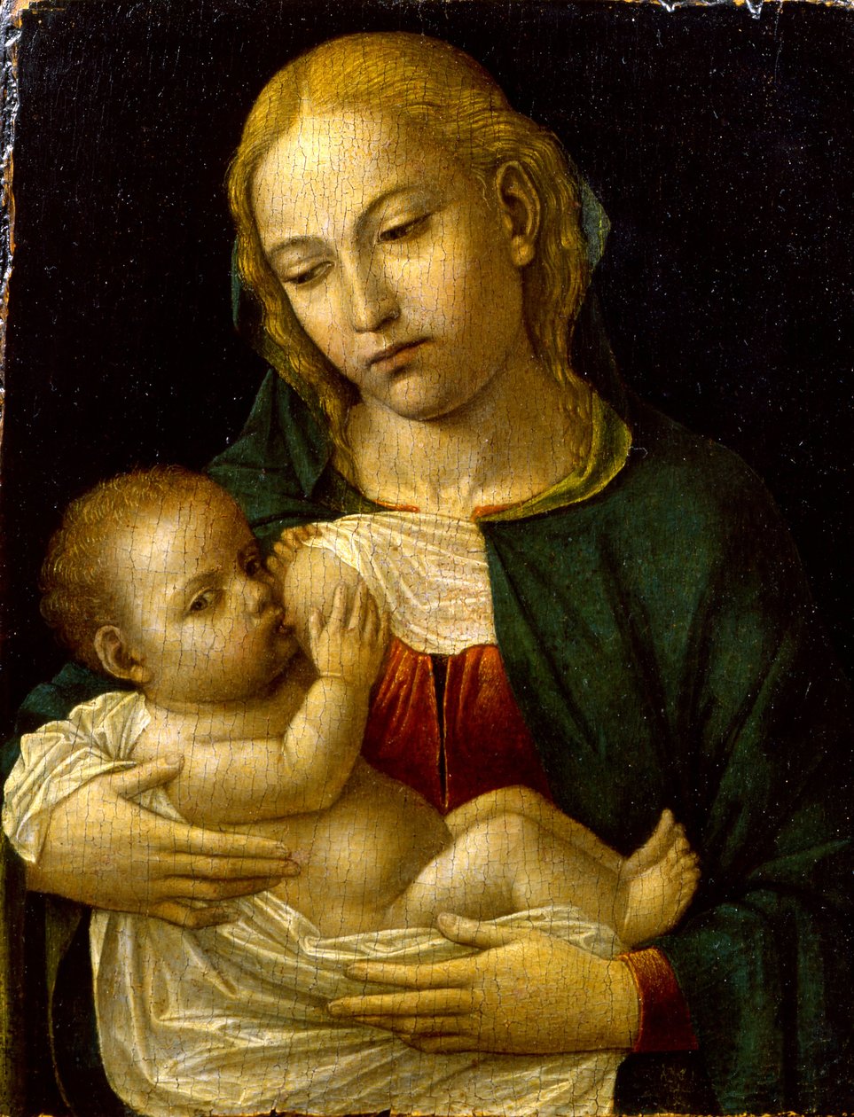Madonna del Latte autorstwa Ambrogio da Fossano