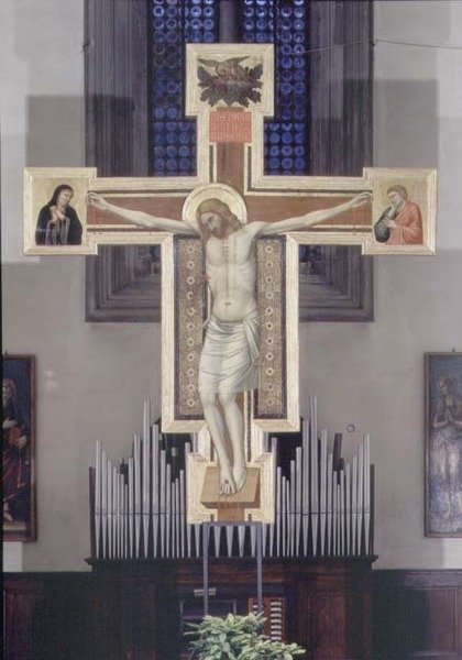 Ukrzyżowanie (panel) autorstwa Ambrogio Bondone (workshop) Giotto