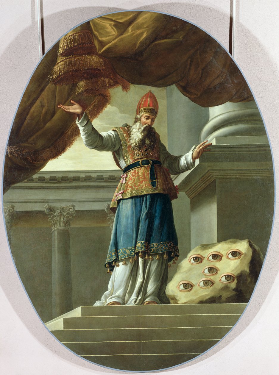 Wizja Zachariasza autorstwa Ambroise Crozat