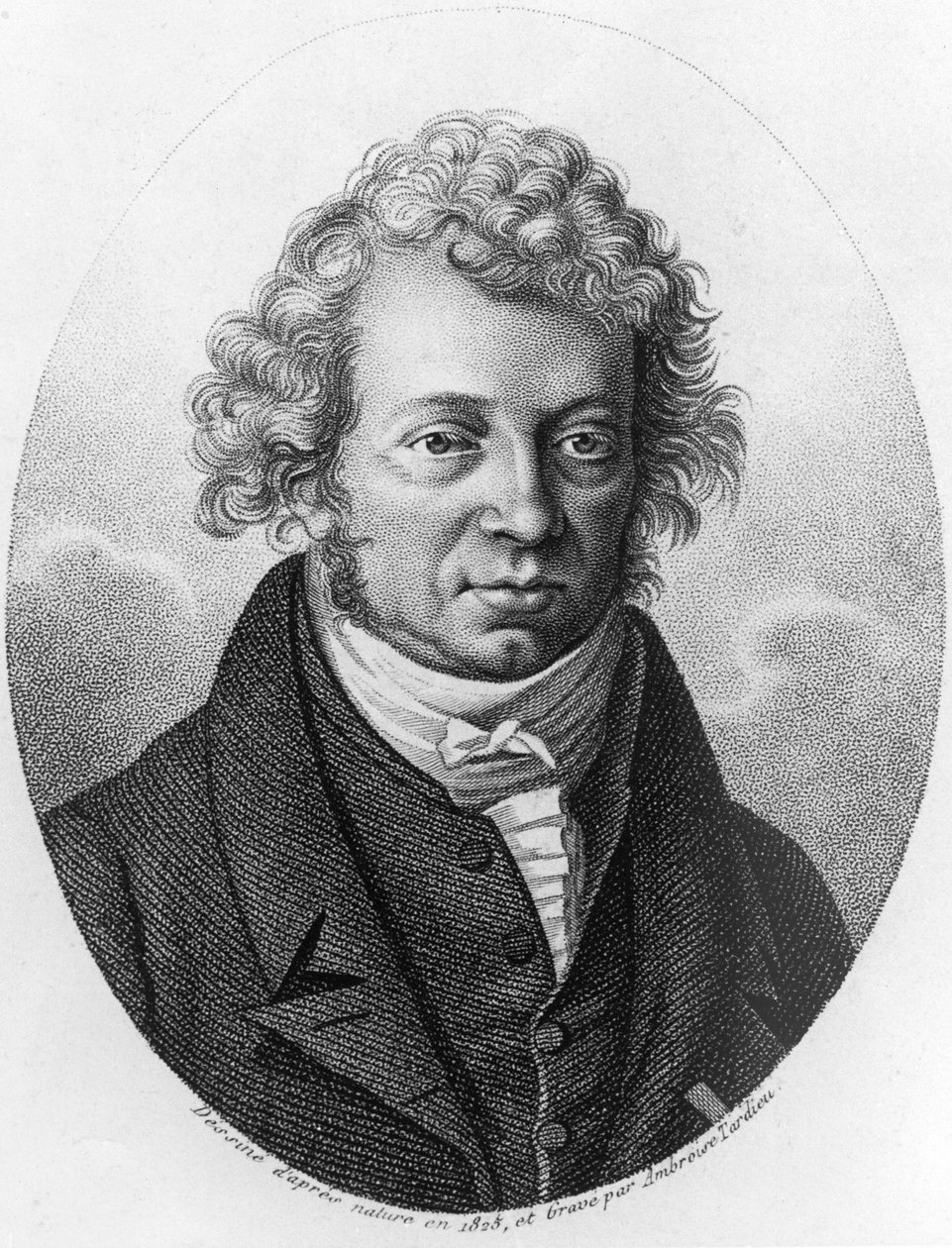 André Marie Ampère autorstwa Ambroise Tardieu