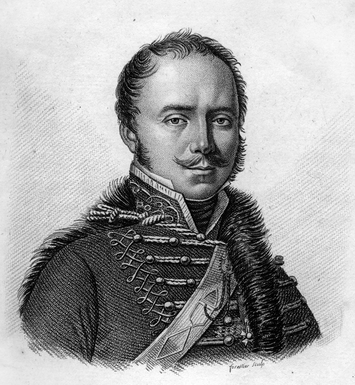 Charles François Lebrun, książę Placentia polityk francuski (1739 do 1824).w „”Portrety francuskich generałów po zwycięstwach i podbojach Francuzów””. Grawerowane przez Ambroise Tardieu w 1818 roku. Kolekcja Stella. autorstwa Ambroise Tardieu
