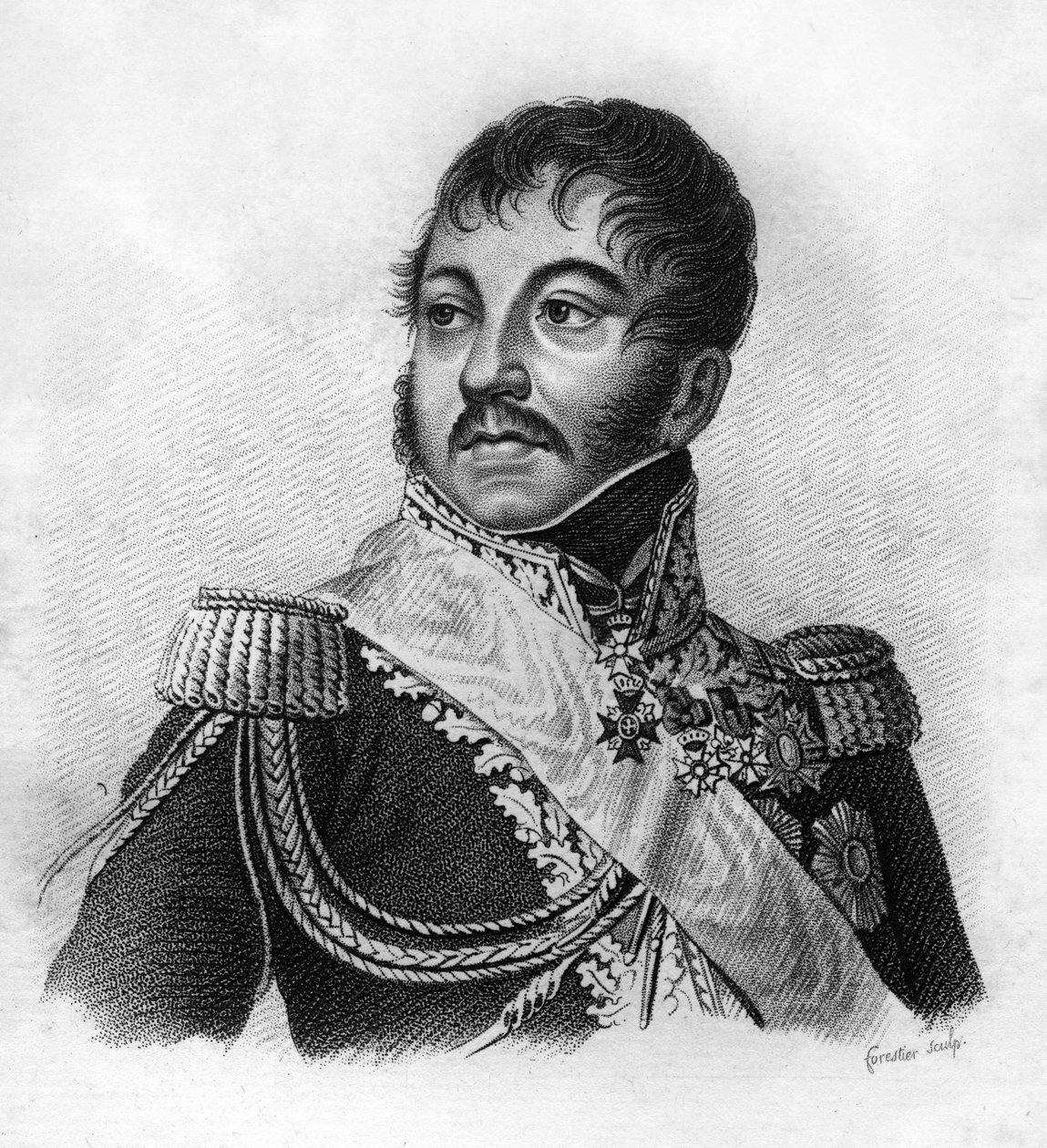 Generał Rapp.Jean, hrabia Rapp francuski generał (Colmar autorstwa Ambroise Tardieu
