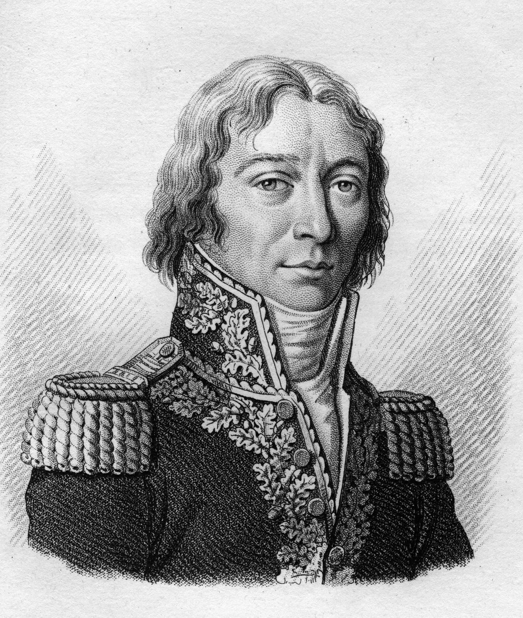 Generał Richepanse w „Portretach generałów francuskich po zwycięstwach i podbojach Francuzów”. Grawerowane przez Ambroise Tardieu w 1818 roku. Kolekcja Stella. autorstwa Ambroise Tardieu