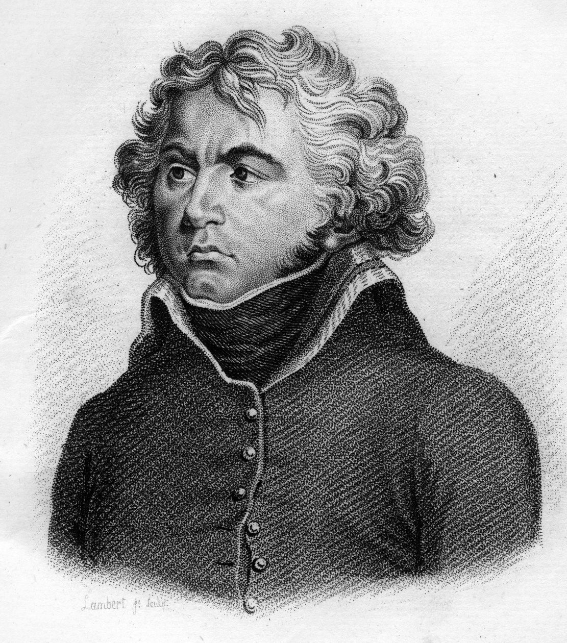 Jean - Baptiste Kléber (1753-1800), francuski generał.- w „Portretach francuskich generałów po zwycięstwach i bitwach Francuzów”. Grawerowane przez Ambroise Tardieu w 1818 roku. Kolekcja Stella. autorstwa Ambroise Tardieu