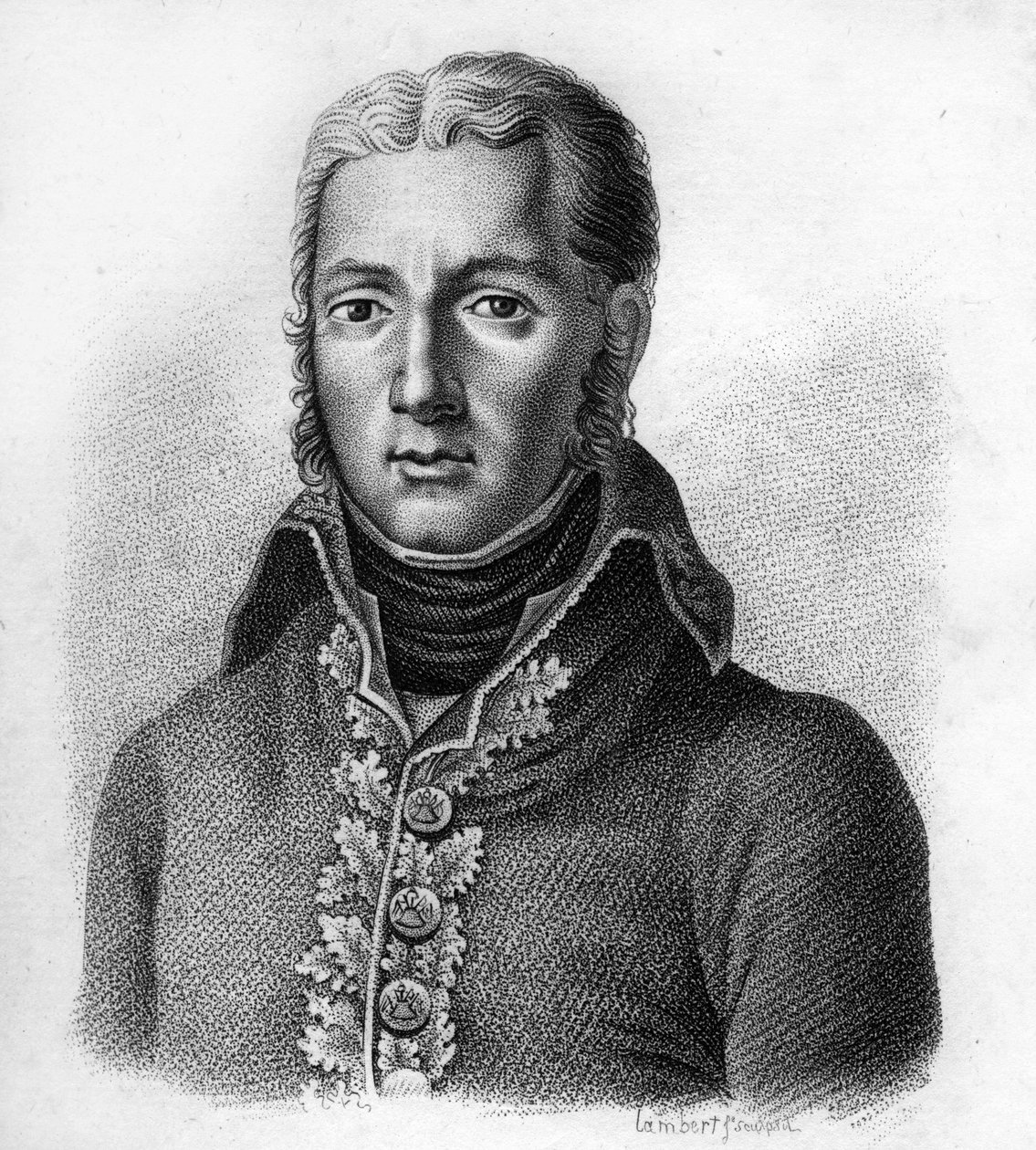 Jean Victor (Jean-Victor) Moreau (1763-1813), francuski generał. w „Portretach francuskich generałów po zwycięstwach i podbojach Francuzów””. Grawerowane przez Ambroise Tardieu w 1818 roku. Kolekcja Stella. autorstwa Ambroise Tardieu