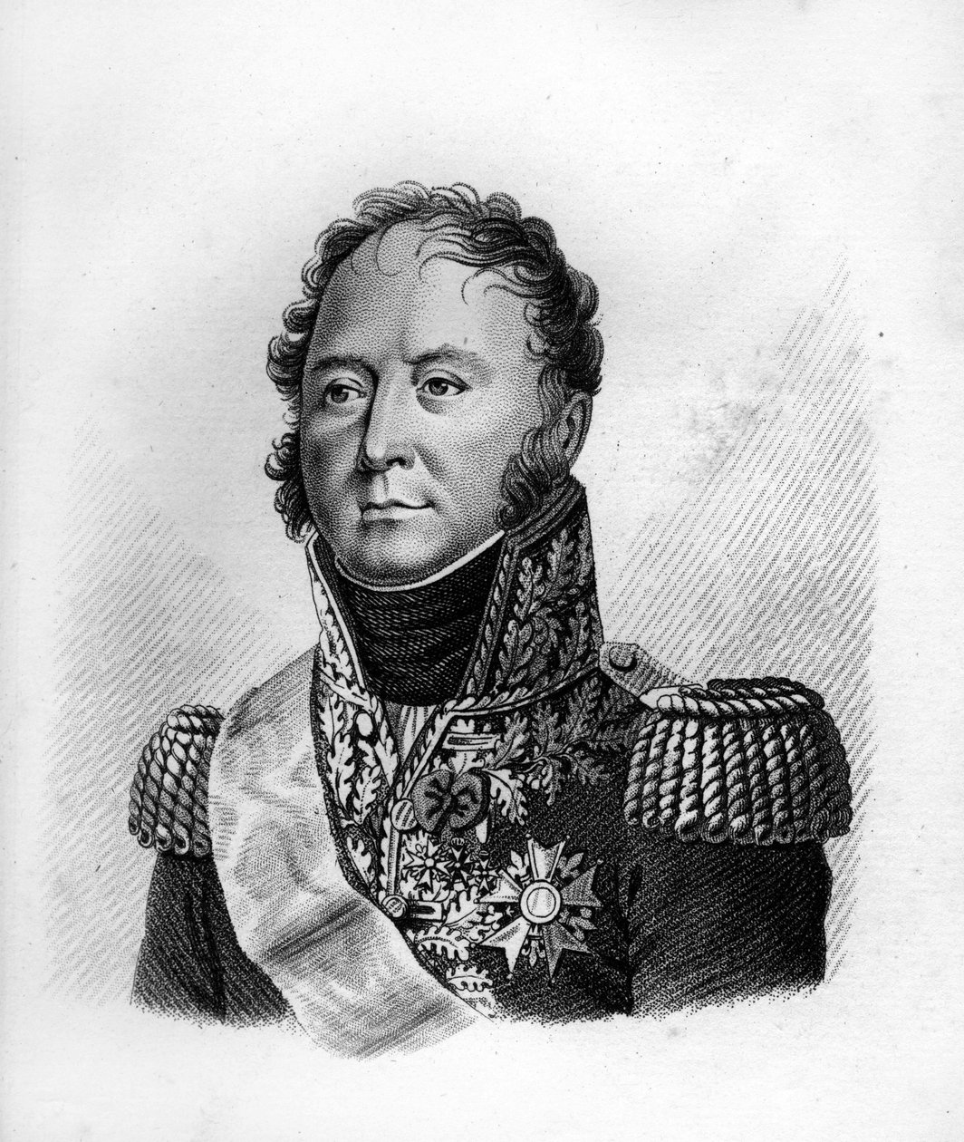 Generał Augustin Daniel BELLIARD (1769-1832) - w „Portretach generałów francuskich po zwycięstwach i podbojach Francuzów”. Grawerowane przez Ambroise Tardieu w 1818 roku. Kolekcja Stella. autorstwa Ambroise Tardieu