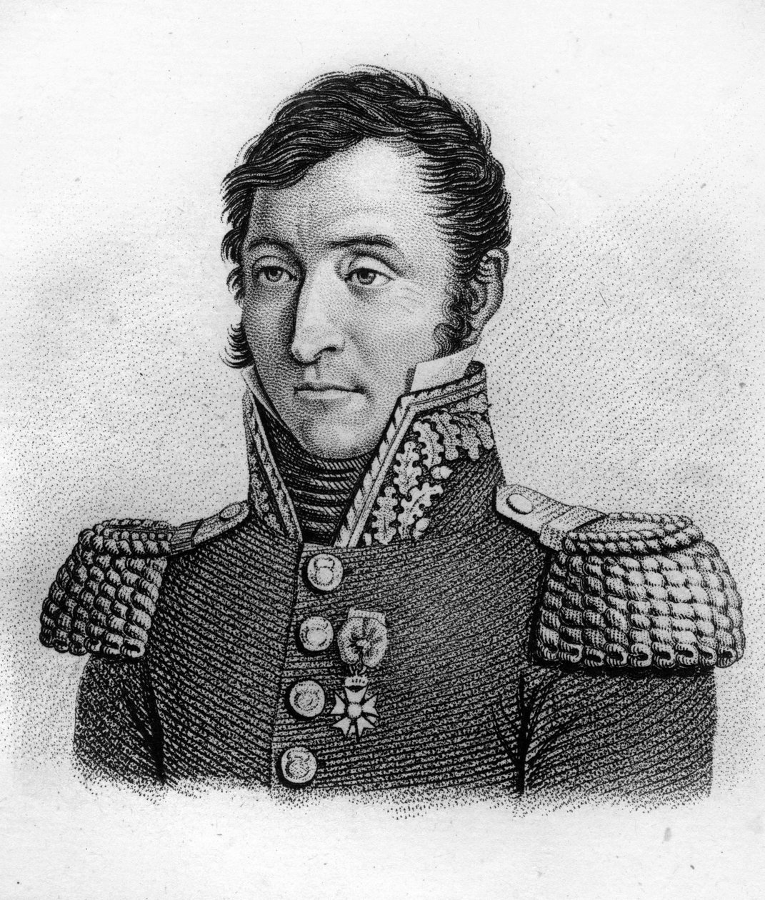 Generał Jean Joseph TARAYRE (1770-1855) - w „Portretach francuskich generałów po zwycięstwach i podbojach Francuzów”. Grawerowane przez Ambroise Tardieu w 1818 roku. Kolekcja Stella. autorstwa Ambroise Tardieu