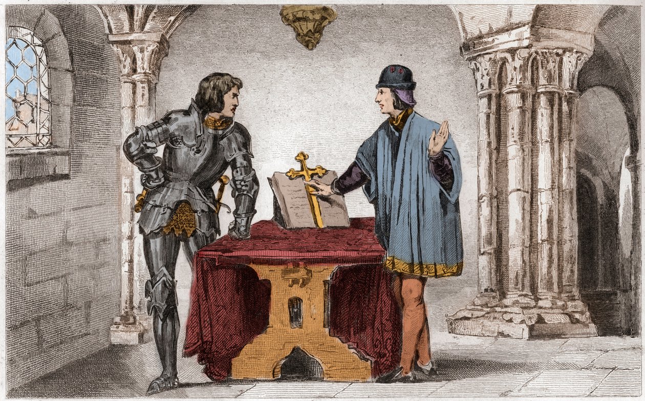 Traktat z Peronne autorstwa Ambroise Tardieu