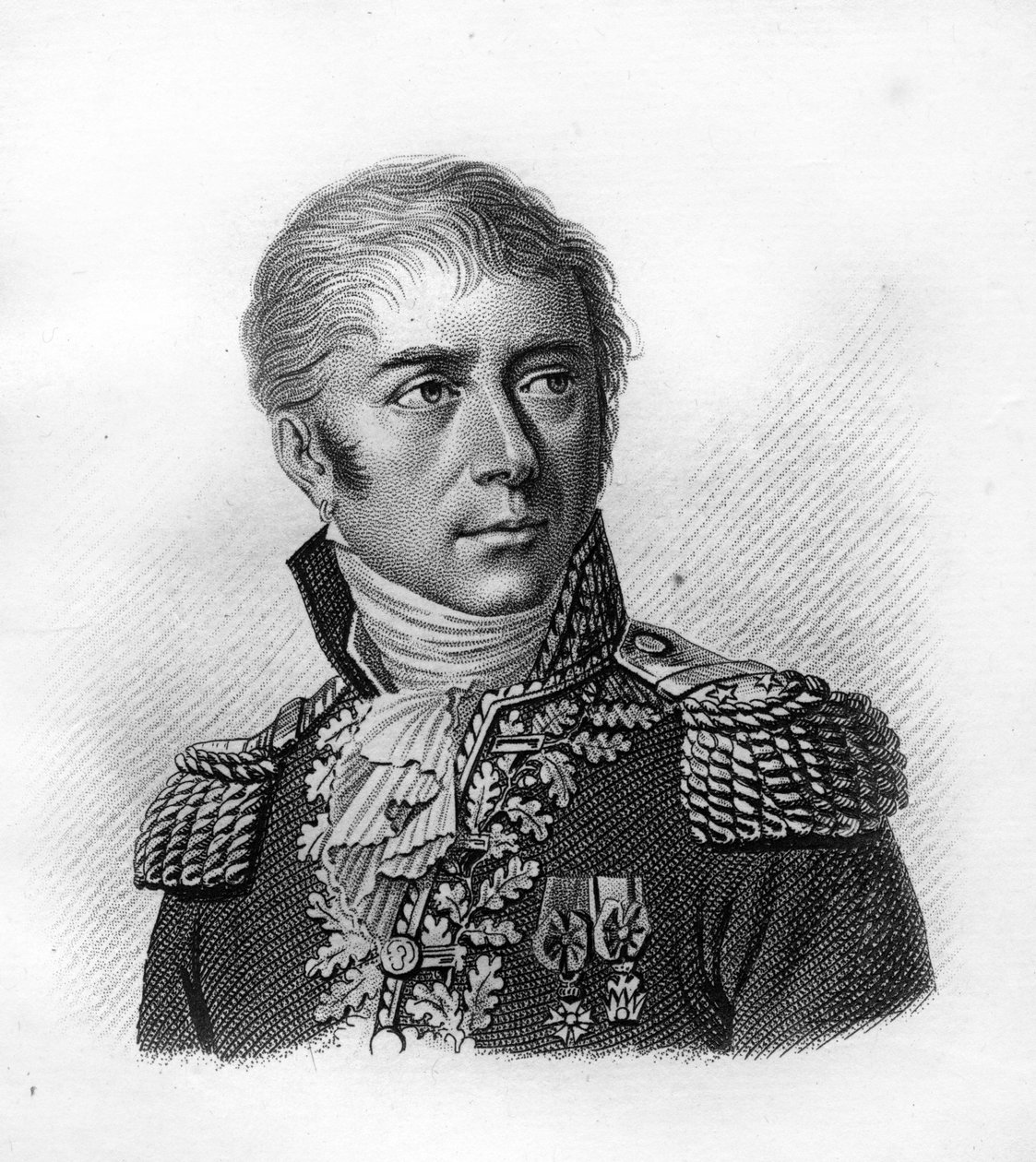 portret generała Honore Vial.1776-1813.- w „”Portrety francuskich generałów po zwycięstwach i podbojach Francuzów””. Grawerowane przez Ambroise Tardieu w 1818 roku. Kolekcja Stella. autorstwa Ambroise Tardieu