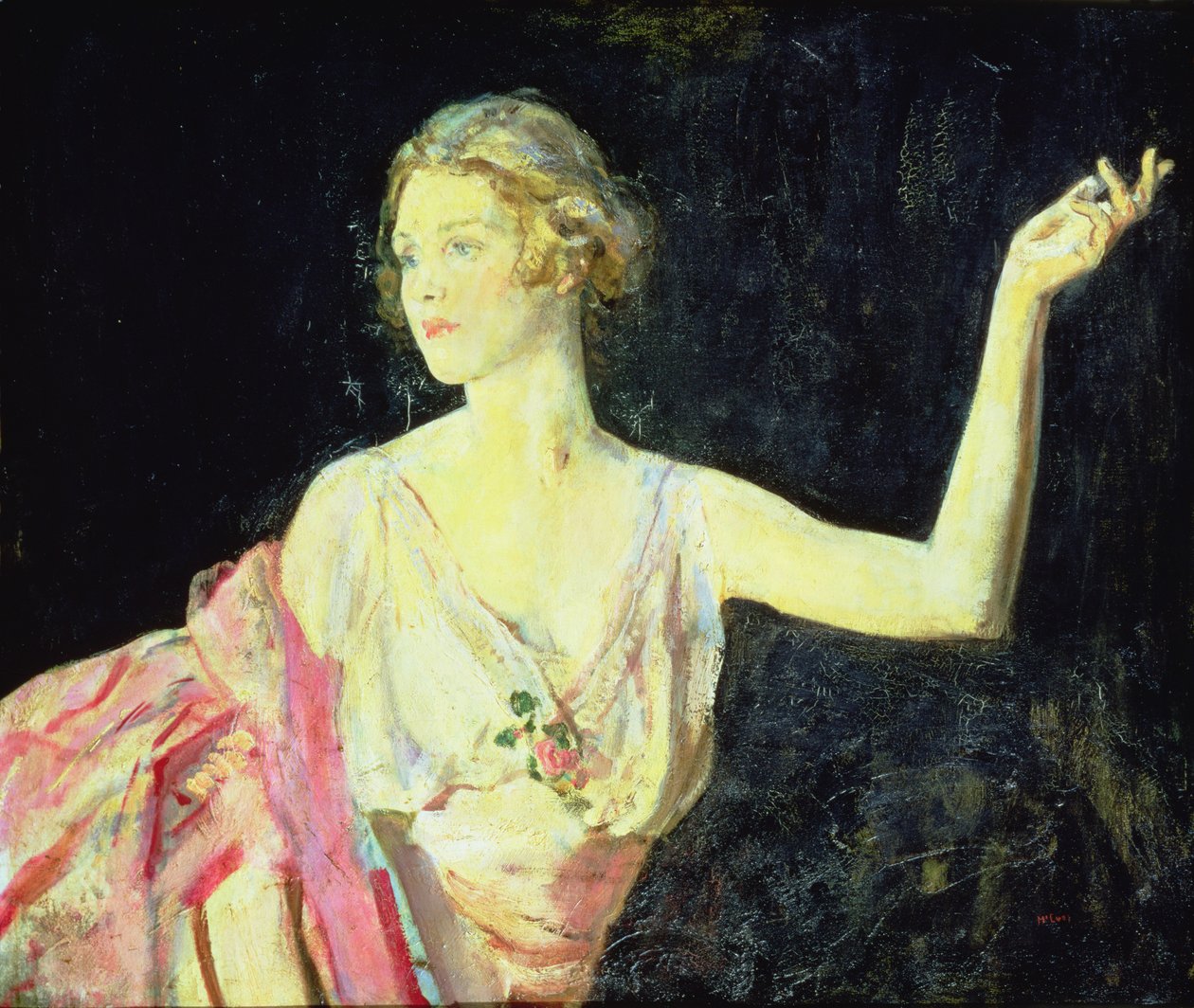 Lady Diana Cooper, 1915 autorstwa Ambrose McEvoy