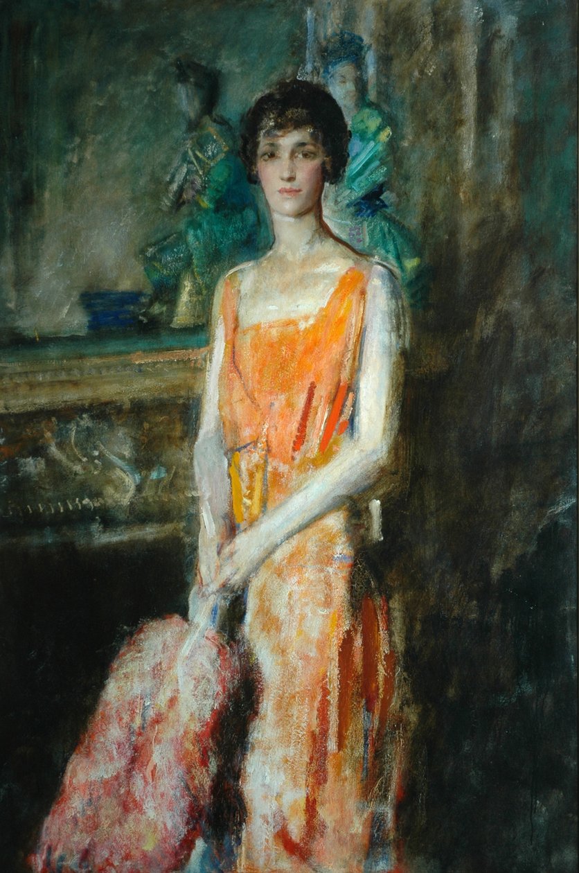 Mademoiselle de Pourtales, ok. 1925 autorstwa Ambrose McEvoy