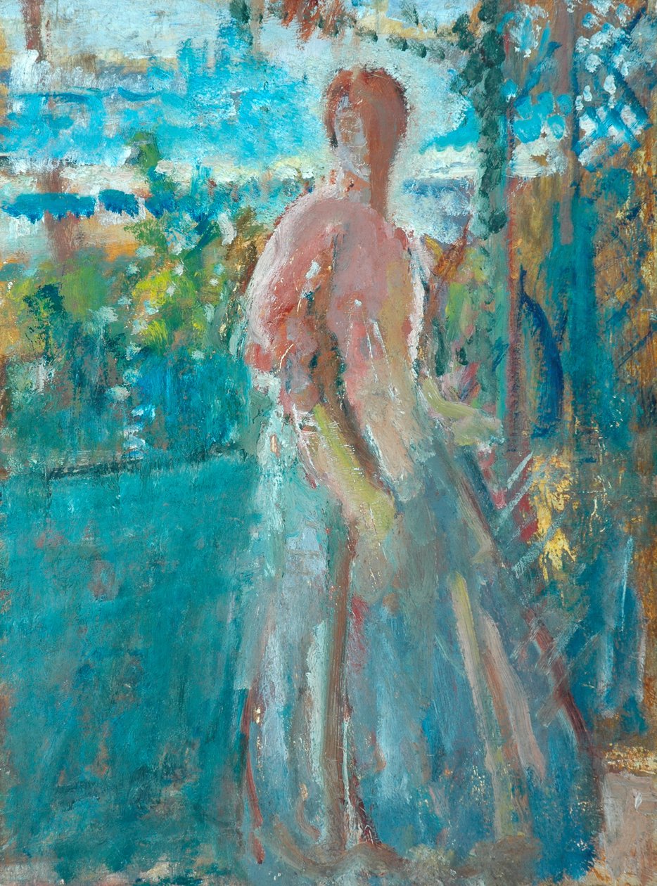 Na balkonie, ok. 1911-12 autorstwa Ambrose McEvoy