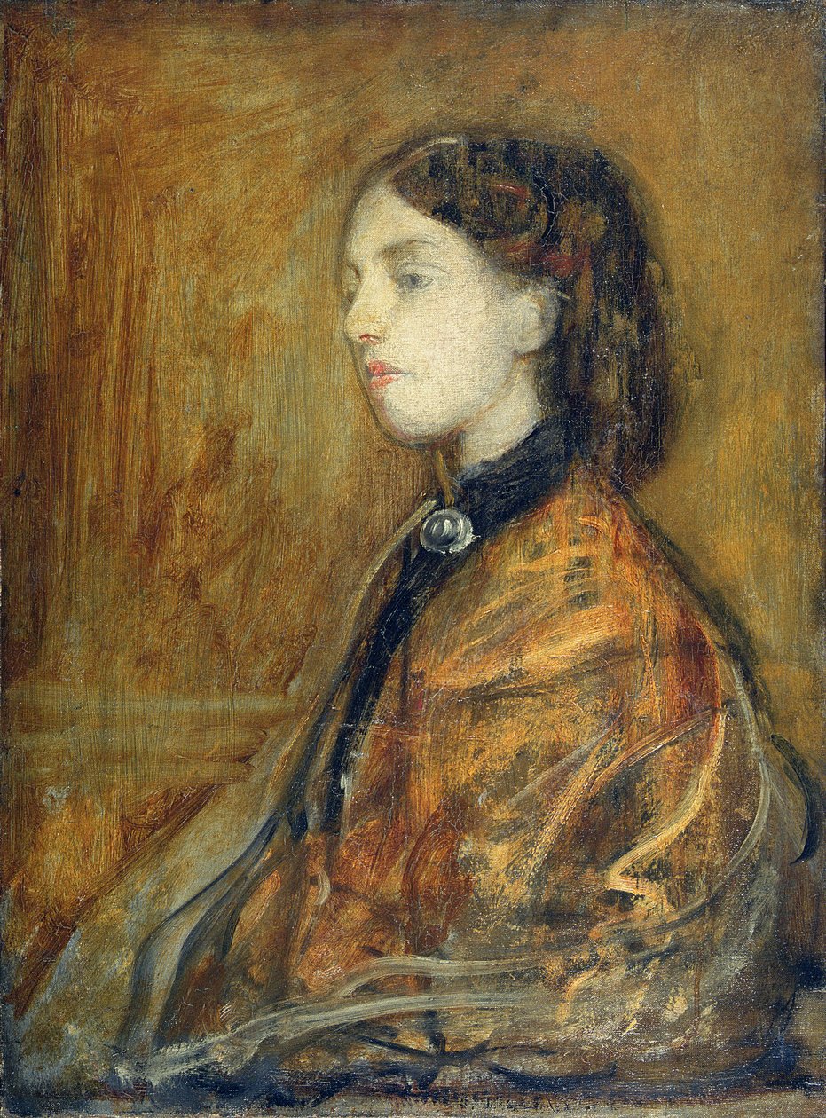 Gwen John (1876-1939) (olej na płótnie) autorstwa Ambrose McEvoy