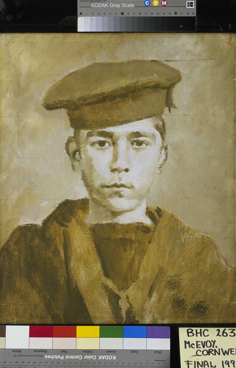 John Travers Cornwell, chłopiec 1 klasa autorstwa Ambrose McEvoy