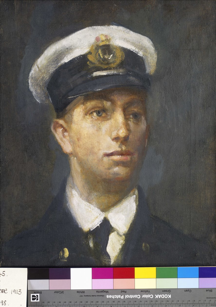 Porucznik William Edward Sanders, 1883-1917 autorstwa Ambrose McEvoy