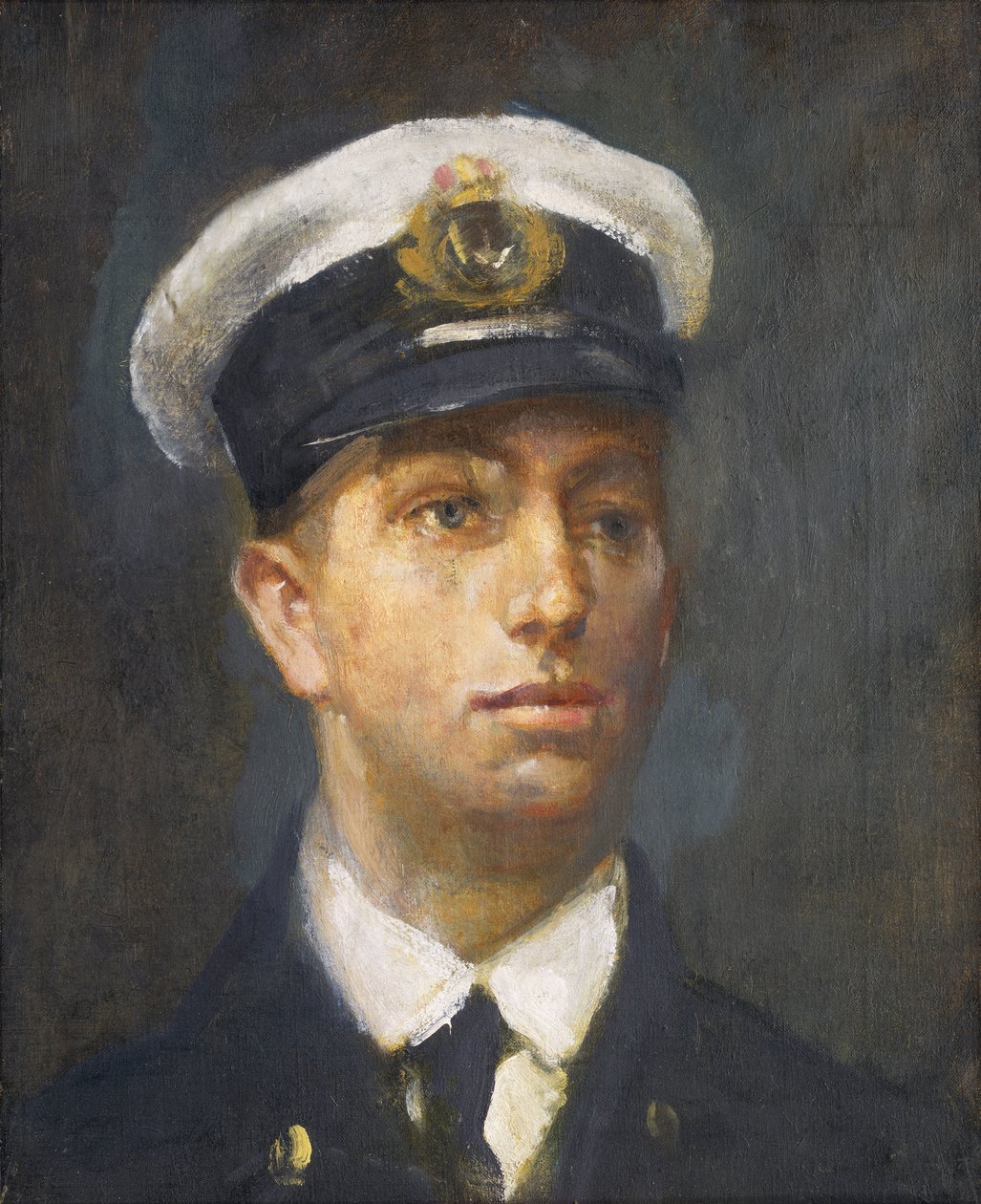 Porucznik William Edward Sanders, DSO, RNR (1883-1917), ok. 1918 (olej na płótnie) autorstwa Ambrose McEvoy