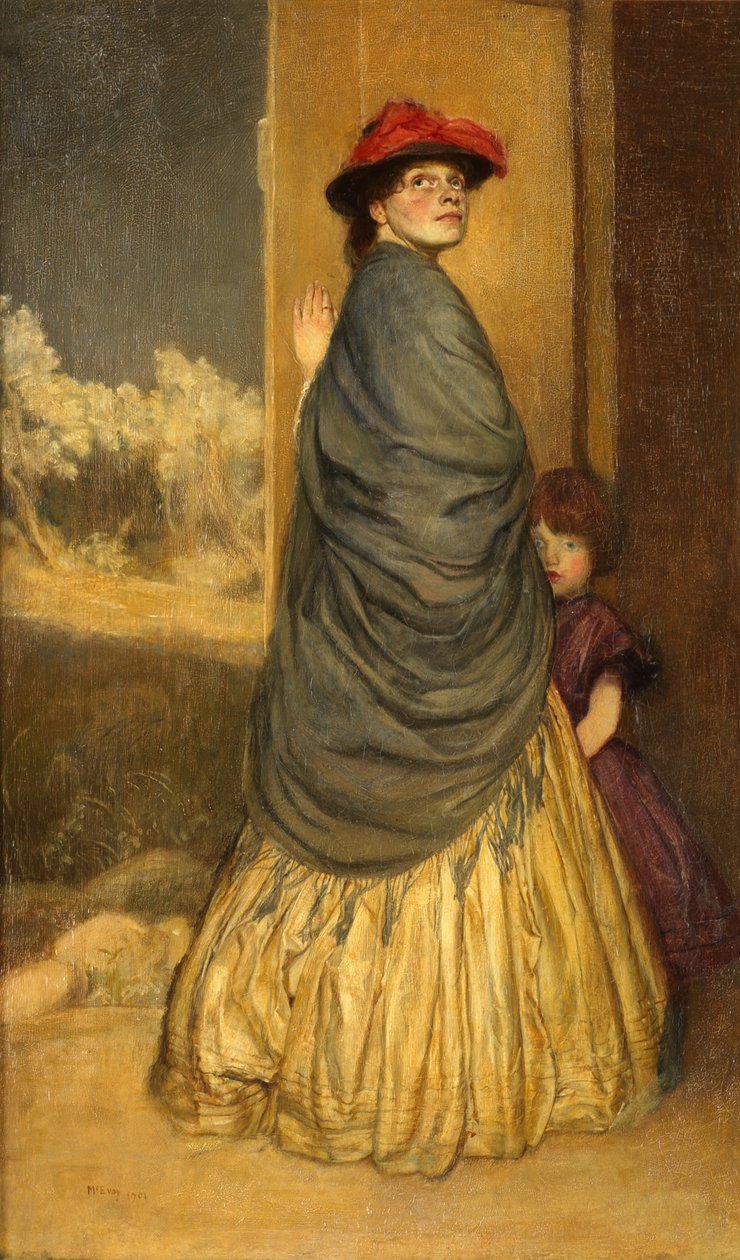 Burza z piorunami, 1901 autorstwa Ambrose McEvoy