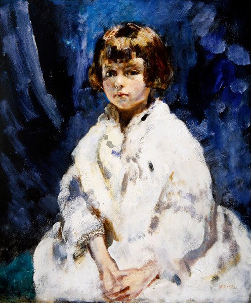 „Tink”, panna Joan Claudia Johnson (olej na płótnie) autorstwa Ambrose McEvoy