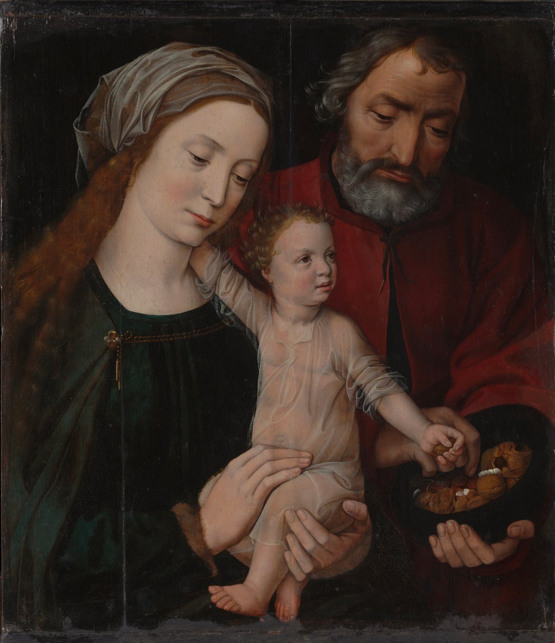 Święta Rodzina 1525-1530. autorstwa Ambrosius Benson