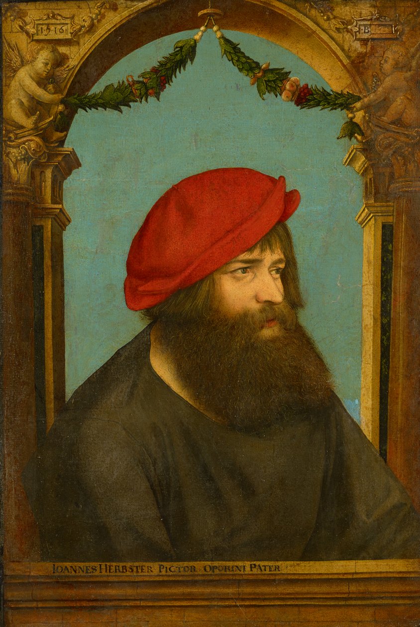 Portret Hansa Herbsta (Herbster) autorstwa Ambrosius Holbein