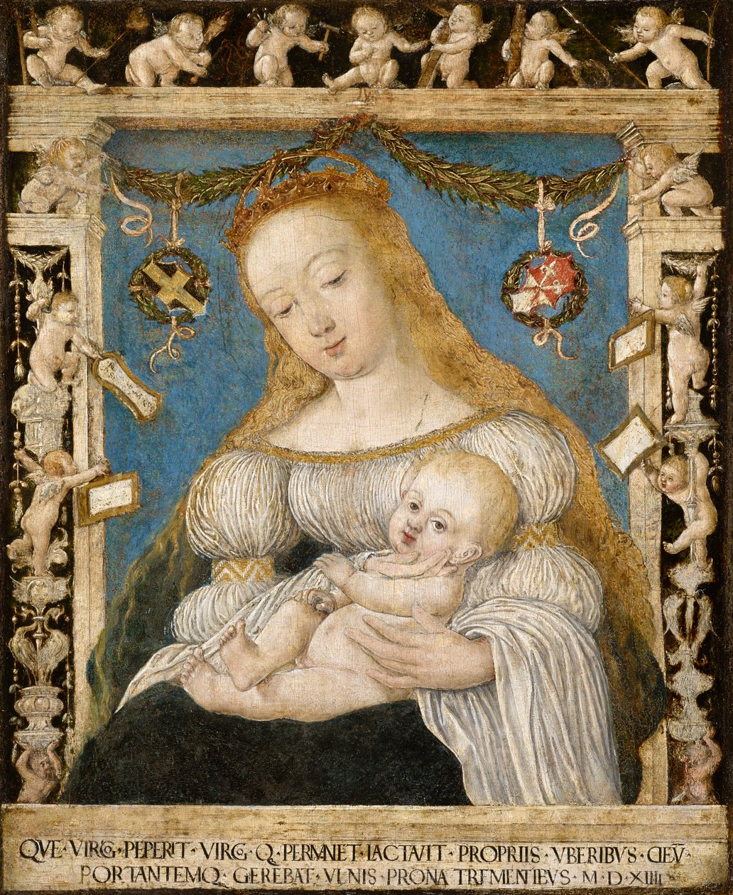 Dziewica z Dzieciątkiem autorstwa Ambrosius Holbein