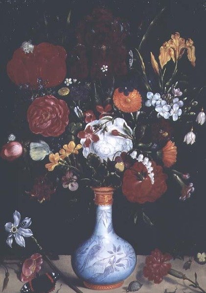 Martwa natura z kwiatami autorstwa Ambrosius the Younger Bosschaert